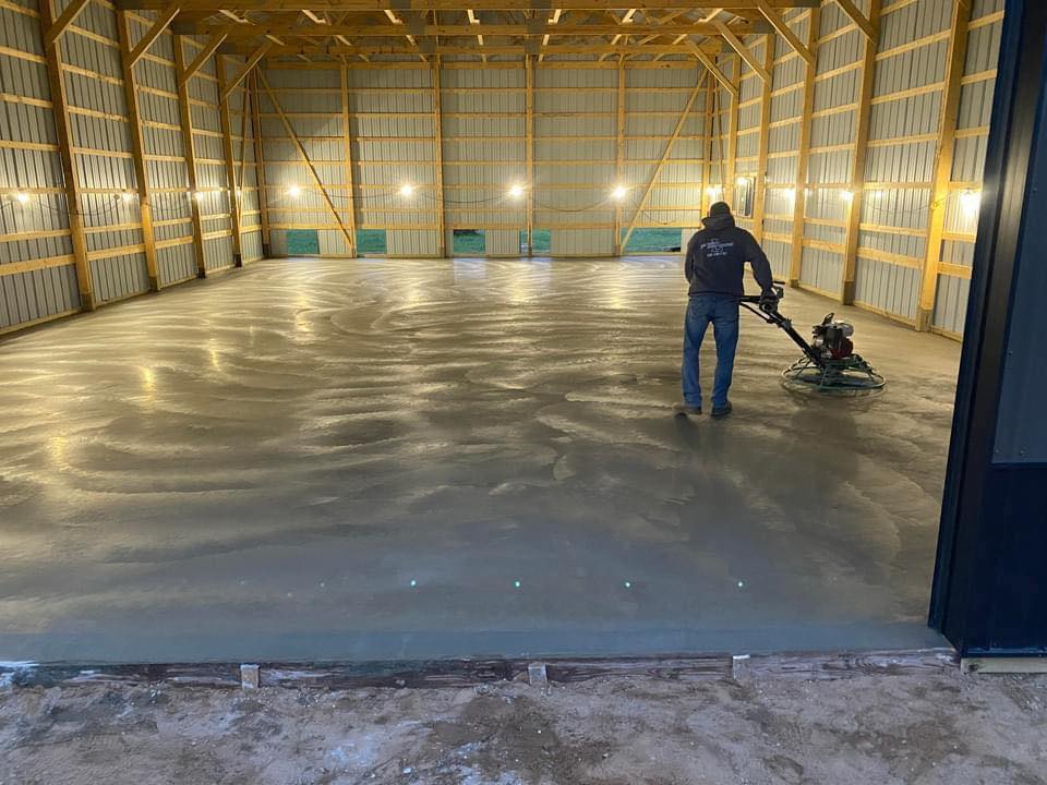 floating concrete slab pillager, minnesota